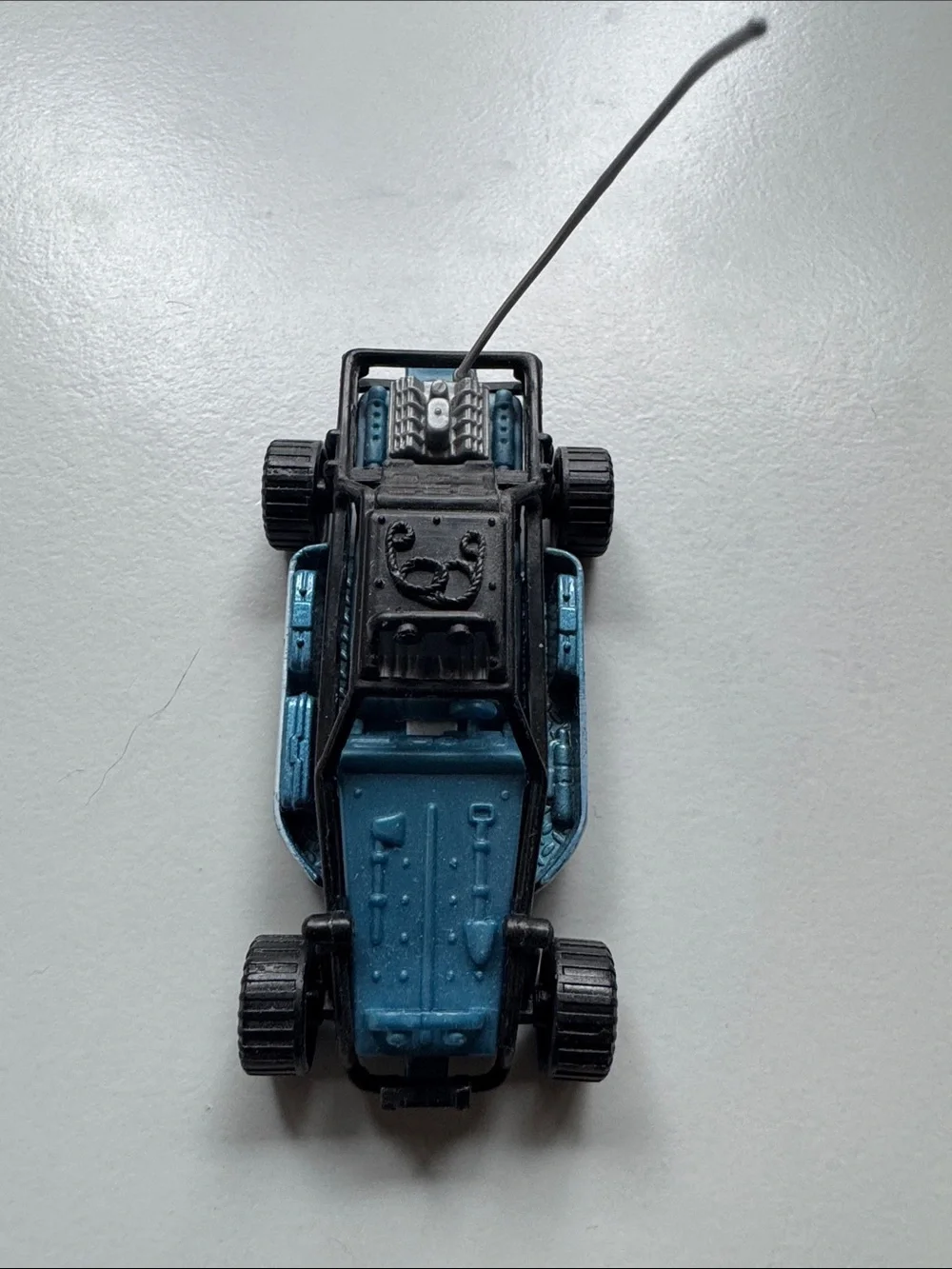 Mattel Dune Buggy Blue & Black Die-Cast Toy